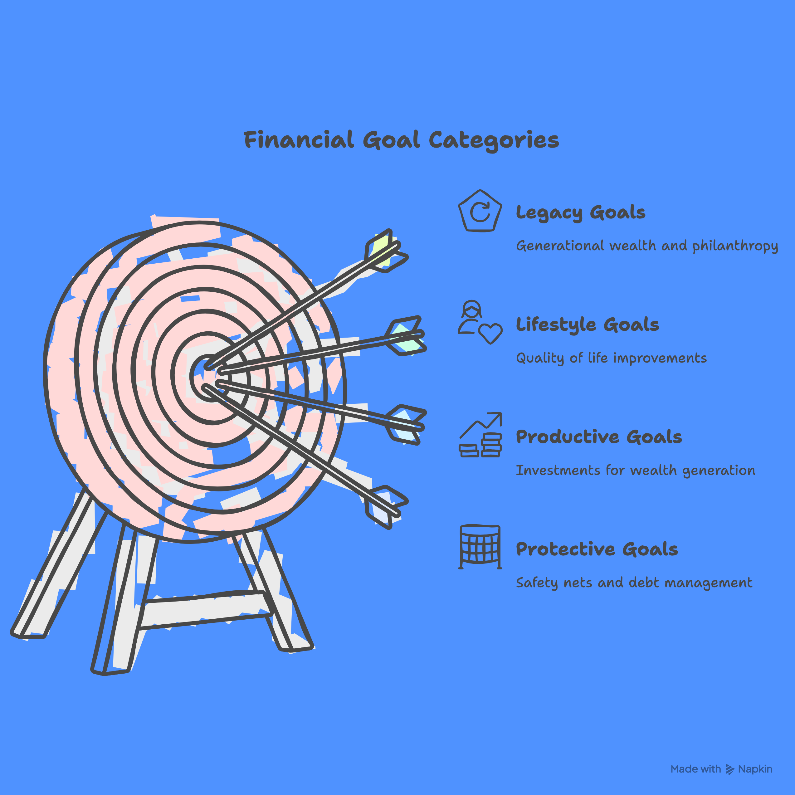 Categories of financial goals